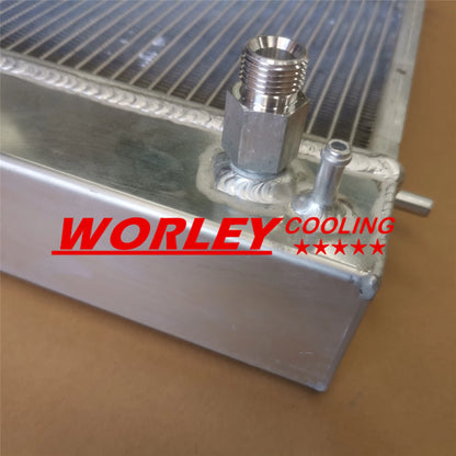 Aluminum Radiator + Fan for Land Rover Defender, Discovery, Range Rover (1989-1998)