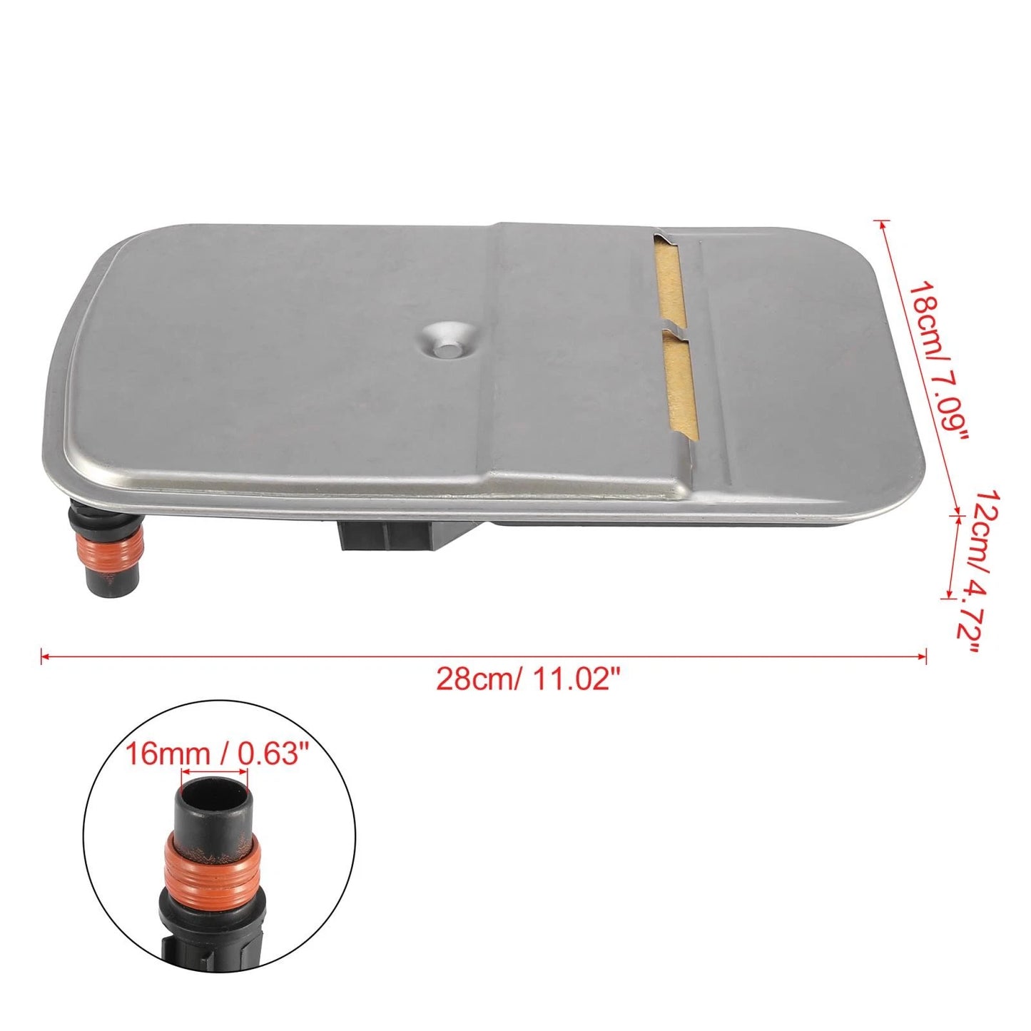 Automatic Transmission Filter Oil Pan Gasket Kit for BMW 5L40E 5L50E (2001-2006)