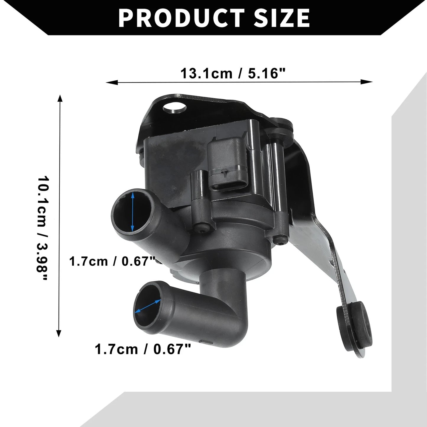 Auxiliary Water Pump for BMW F02 F04 F07 2009-2013 (2 x No. 64119183714)