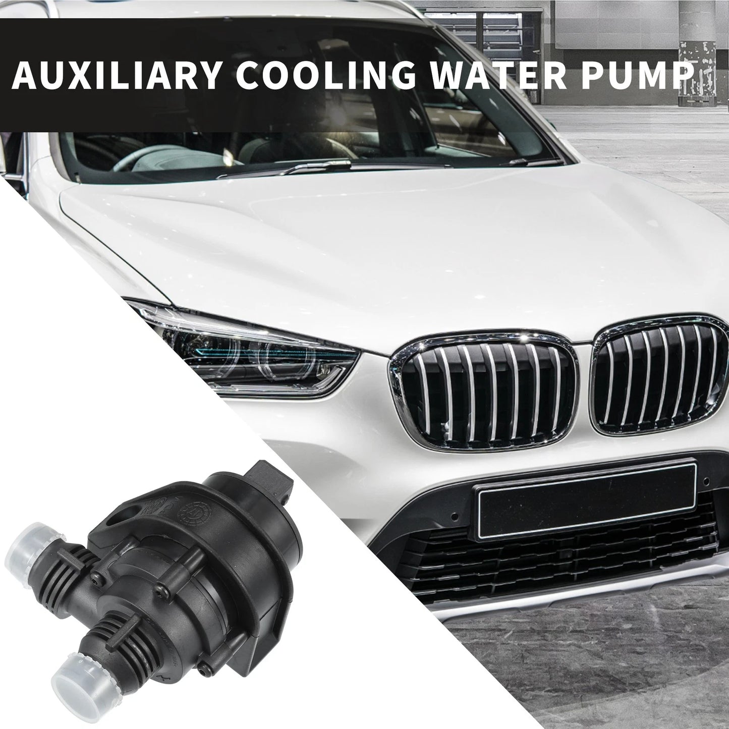 Auxiliary Water Pump for BMW X5 2000-2006 (2 x)