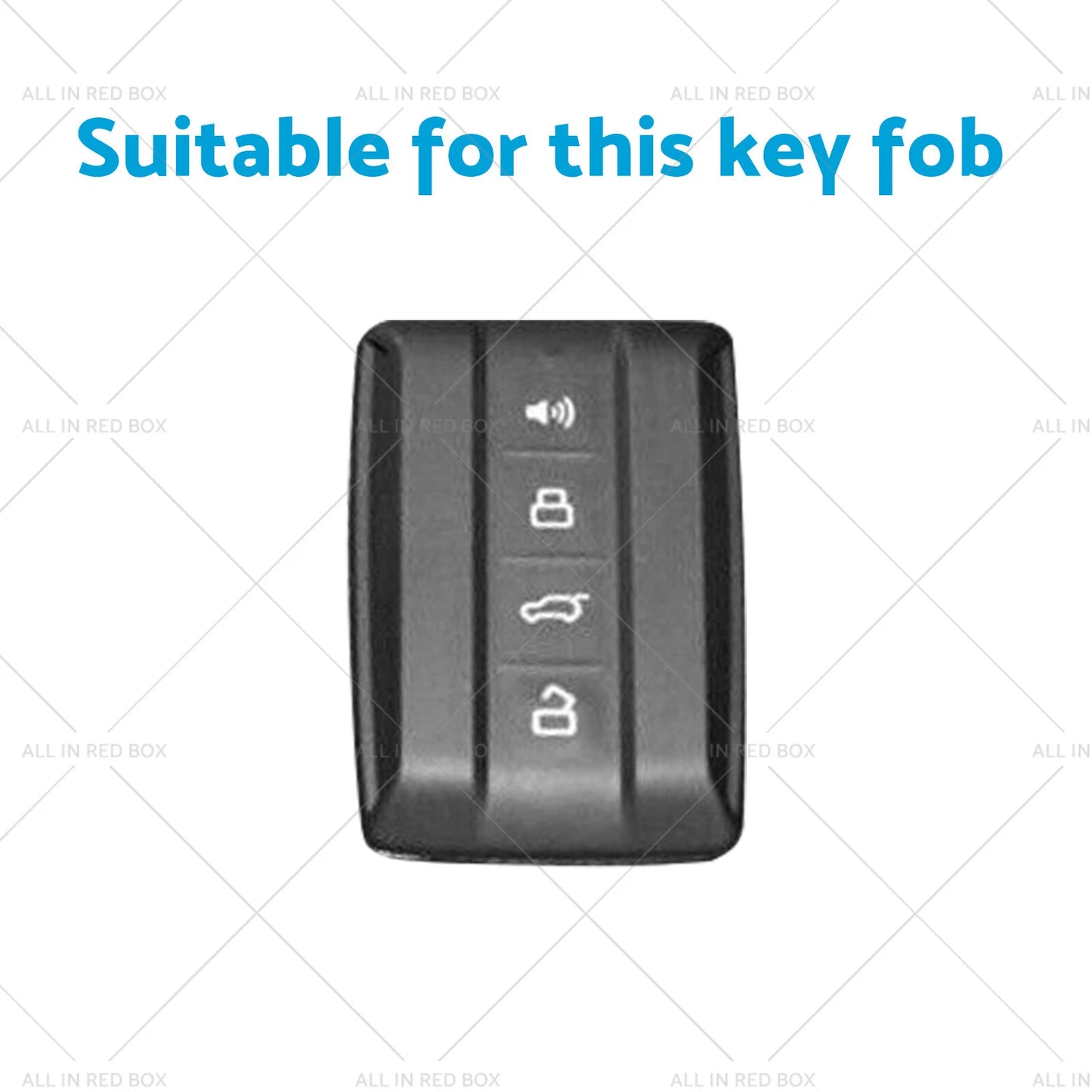 Alloy Key Fob Cover for Great Wall GWM Wey Tank 300 (2021-2023)