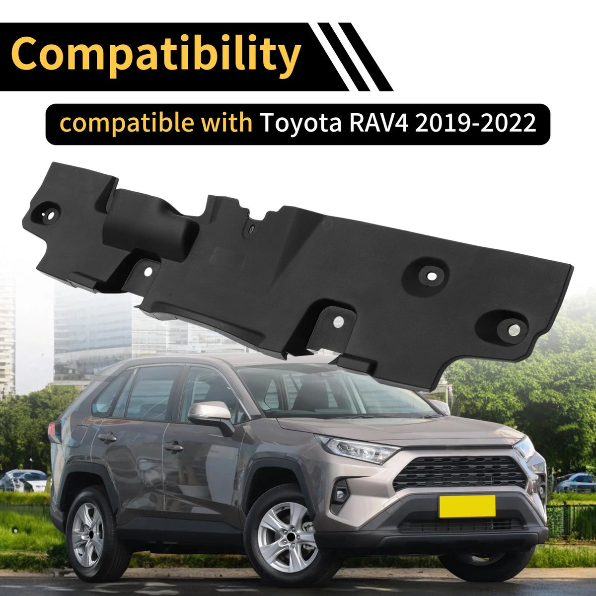 Radiator Support Cover for Toyota RAV4 2019-2022 (2 x Covers ...