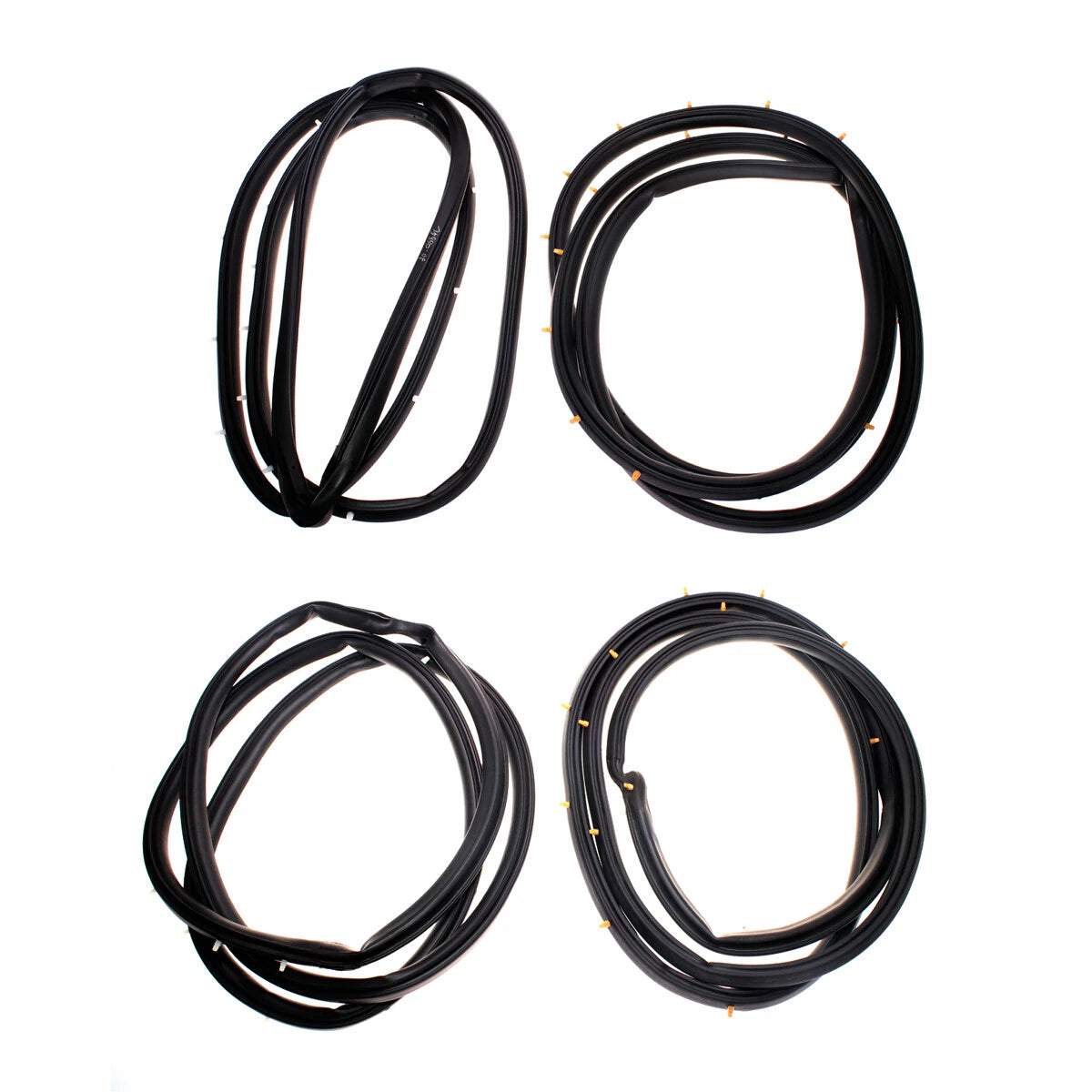 Front & Rear Door Weatherstrip for Honda Civic 5th Gen 4DR 1992-1994