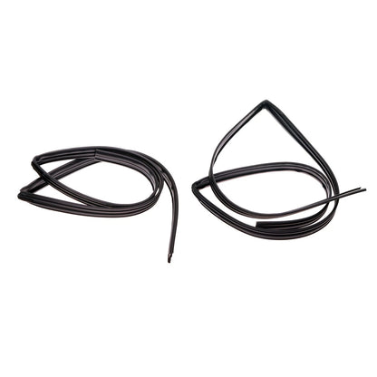 Rear Weatherstrip Glass Run Channel Seal for Honda City Fit Aria Sedan 2002-2008