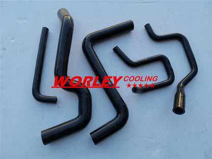 Aluminum Radiator + Black Hoses for Holden Commodore VS V6 3.8L (1995-1997)