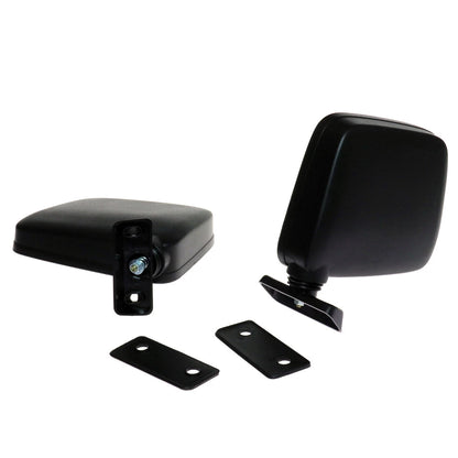 Door Mirror x2 Black for Nissan Datsun 120Y 520 521 620 720 B310 Ute