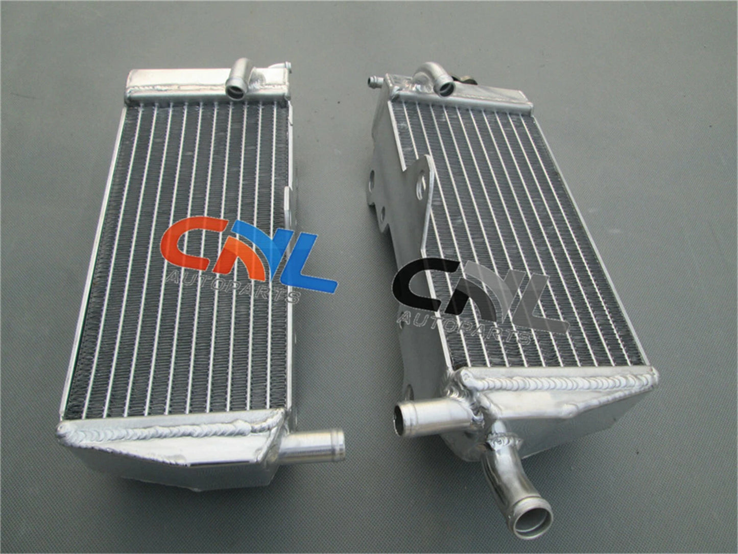 Aluminum Radiator + Black Hoses for Honda CR125R (1989)
