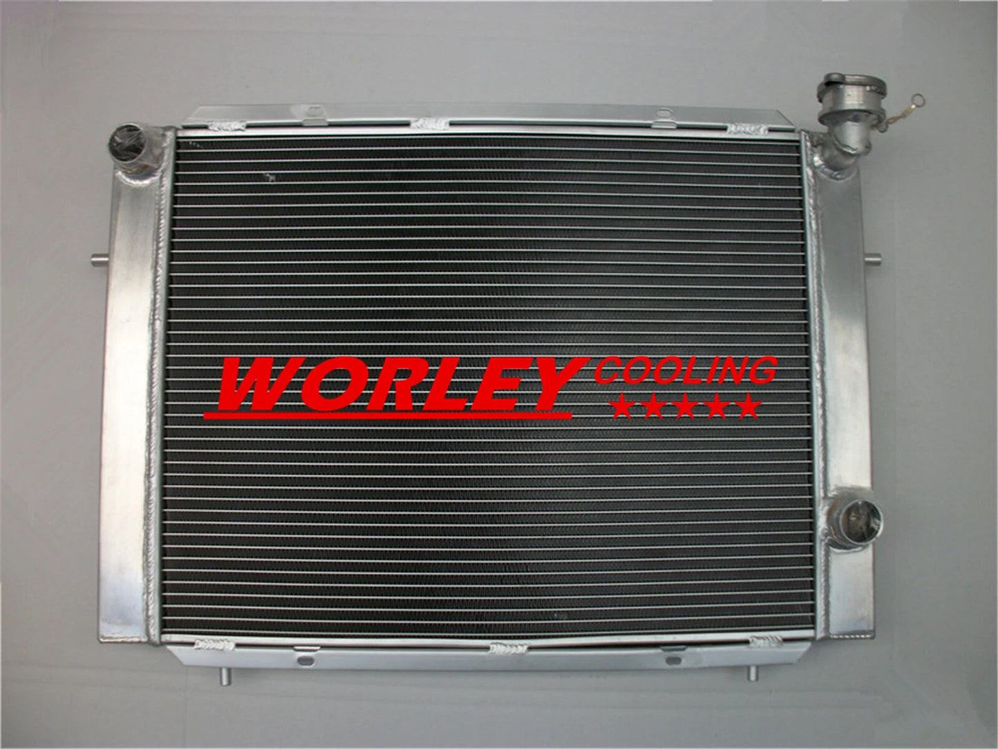 Aluminum Radiator + Fan for Holden Commodore VB VC VH VK V6 (1979-1985)