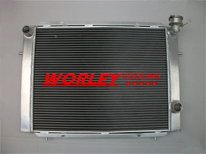 Aluminum Radiator + Fan for Holden Commodore VB VC VH VK V6 (1979-1985)