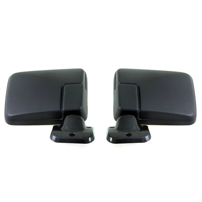 Door Mirrors x2 Black for Mitsubishi L200 Warrior Strada G-Cab 1996-2006