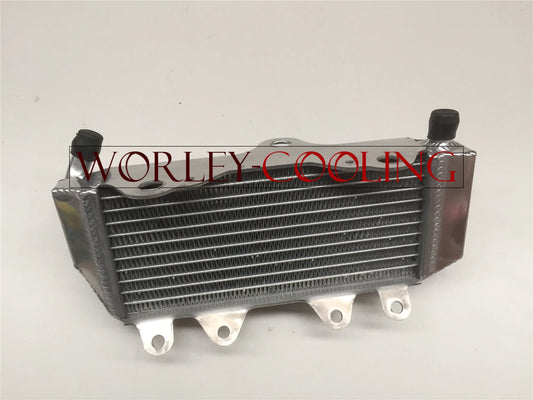 Aluminum Radiator & Yellow Hoses for Yamaha YZ125 (2002-2004)