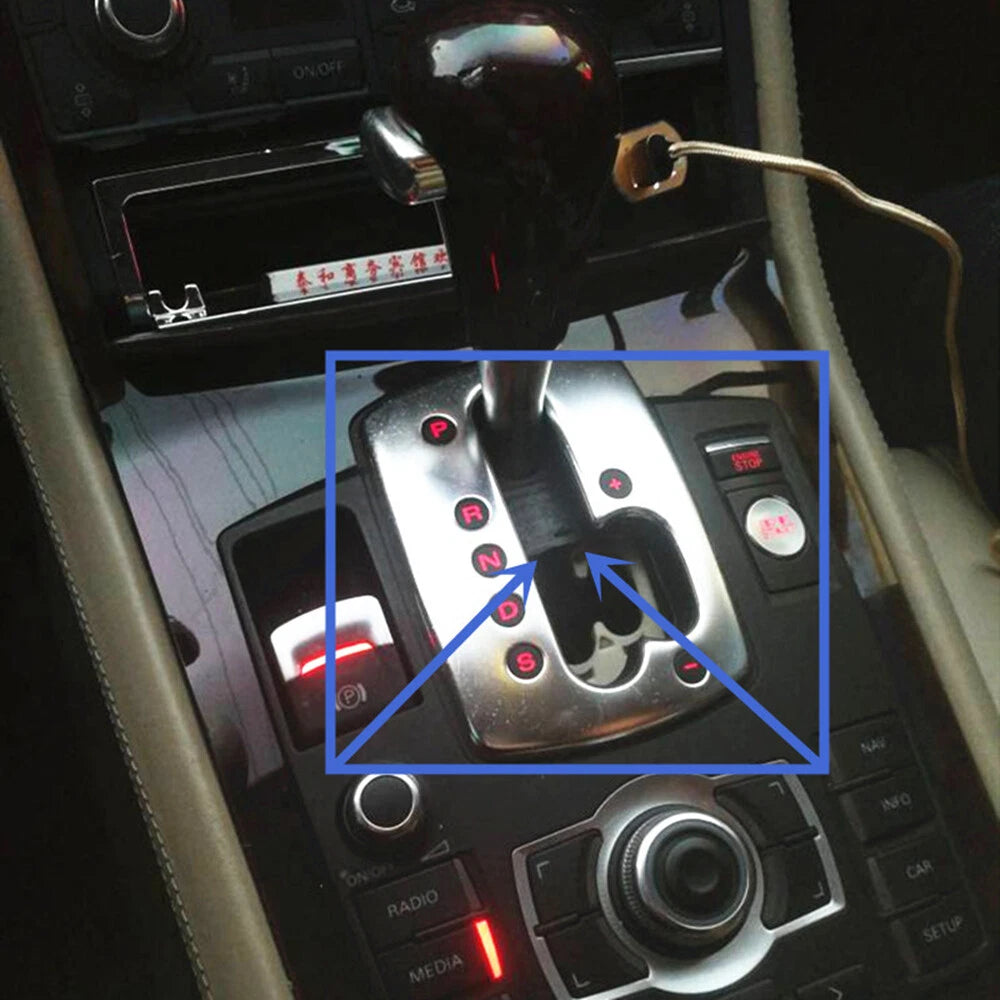 1 x Center Gear Lever Strip Cover for Audi A8 (2003-2010)