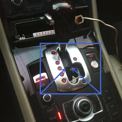 1 x Center Gear Lever Strip Cover for Audi A8 (2003-2010)