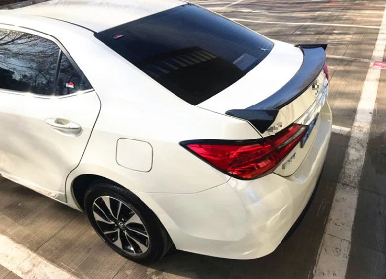 Black Rear Boot Spoiler Wing for Toyota Corolla (2014-2018) – Exclusive ...