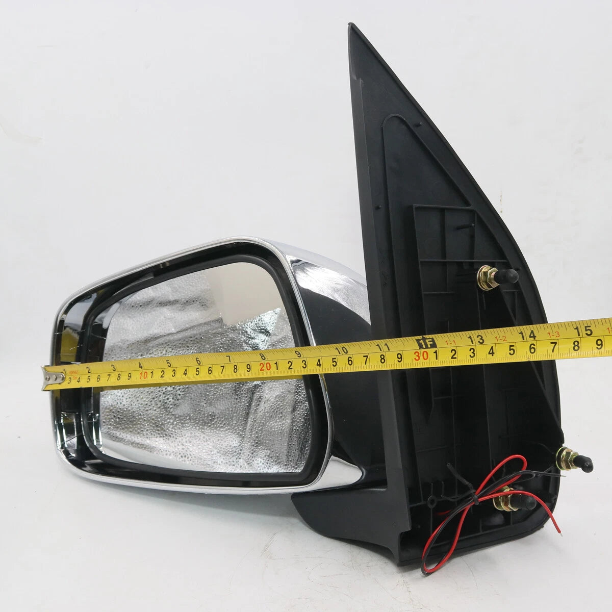 Chrome Manual Door Mirrors LED for Nissan D40 Navara Pathfinder 2005-2014