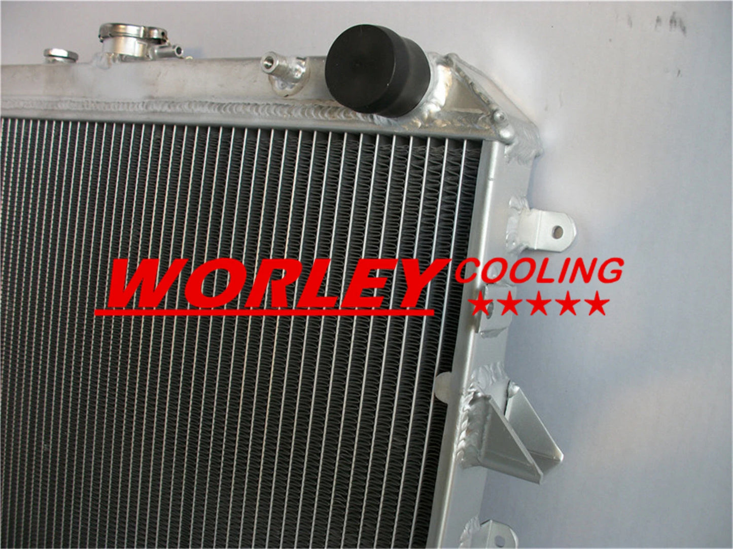 Aluminum Radiator + Fan for Ford Econovan/Mazda E2000 (1984-1997)