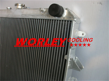 Aluminum Radiator + Fan for Ford Econovan/Mazda E2000 (1984-1997)