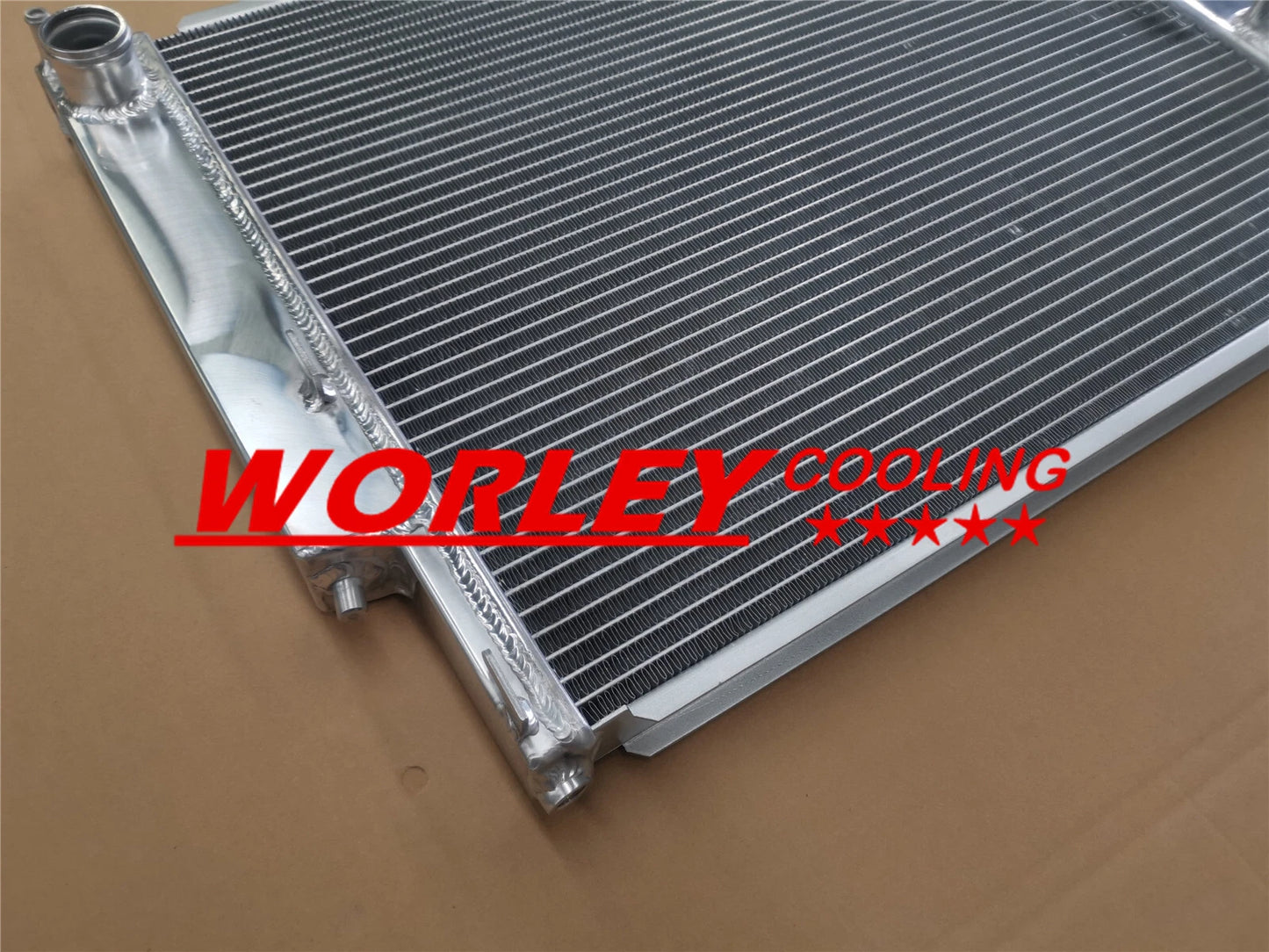 Aluminum Radiator + Fan for BMW E36 M3/Z3/325TD/320/323/328 (1992-1999)