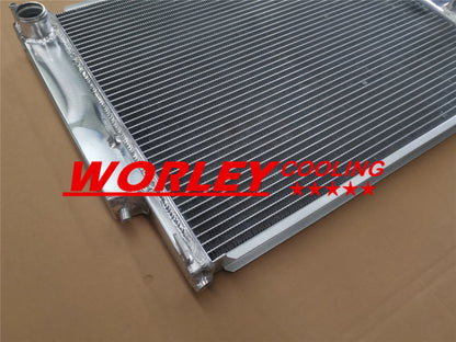 Aluminum Radiator + Fan for BMW E36 M3/Z3/325TD/320/323/328 (1992-1999)