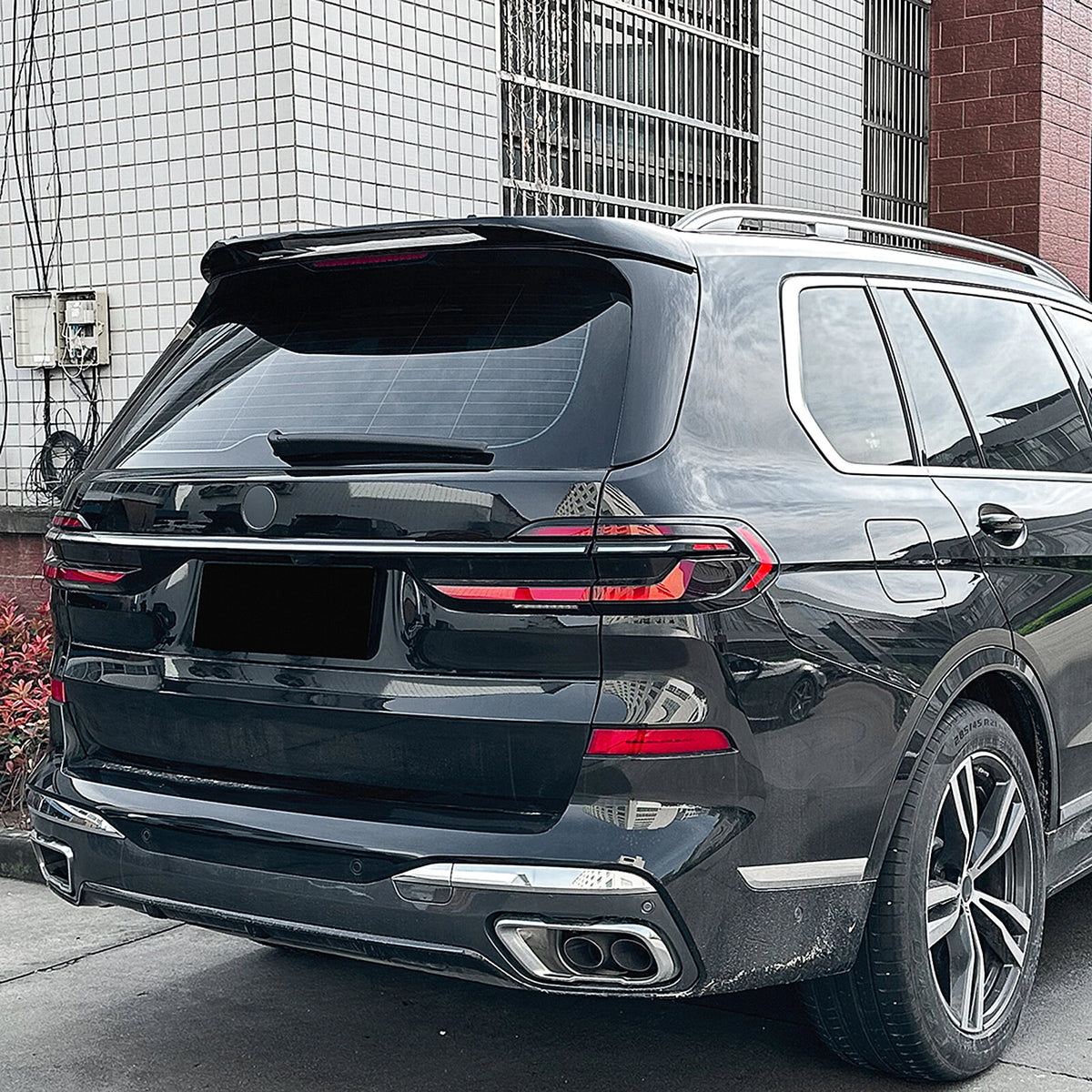 Gloss Black Rear Boot Spoiler for BMW X7 G07 (2019-2024) 1 x Wing Lip ...