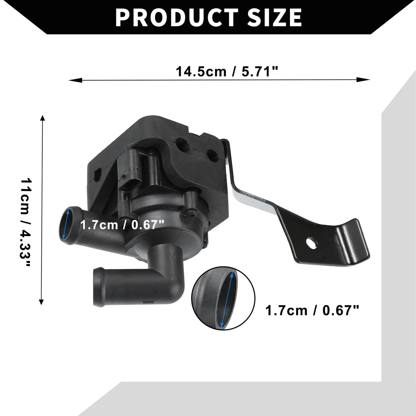 Auxiliary Water Pump for BMW F10 F12 F13 2010-2019 (2 x Pumps)