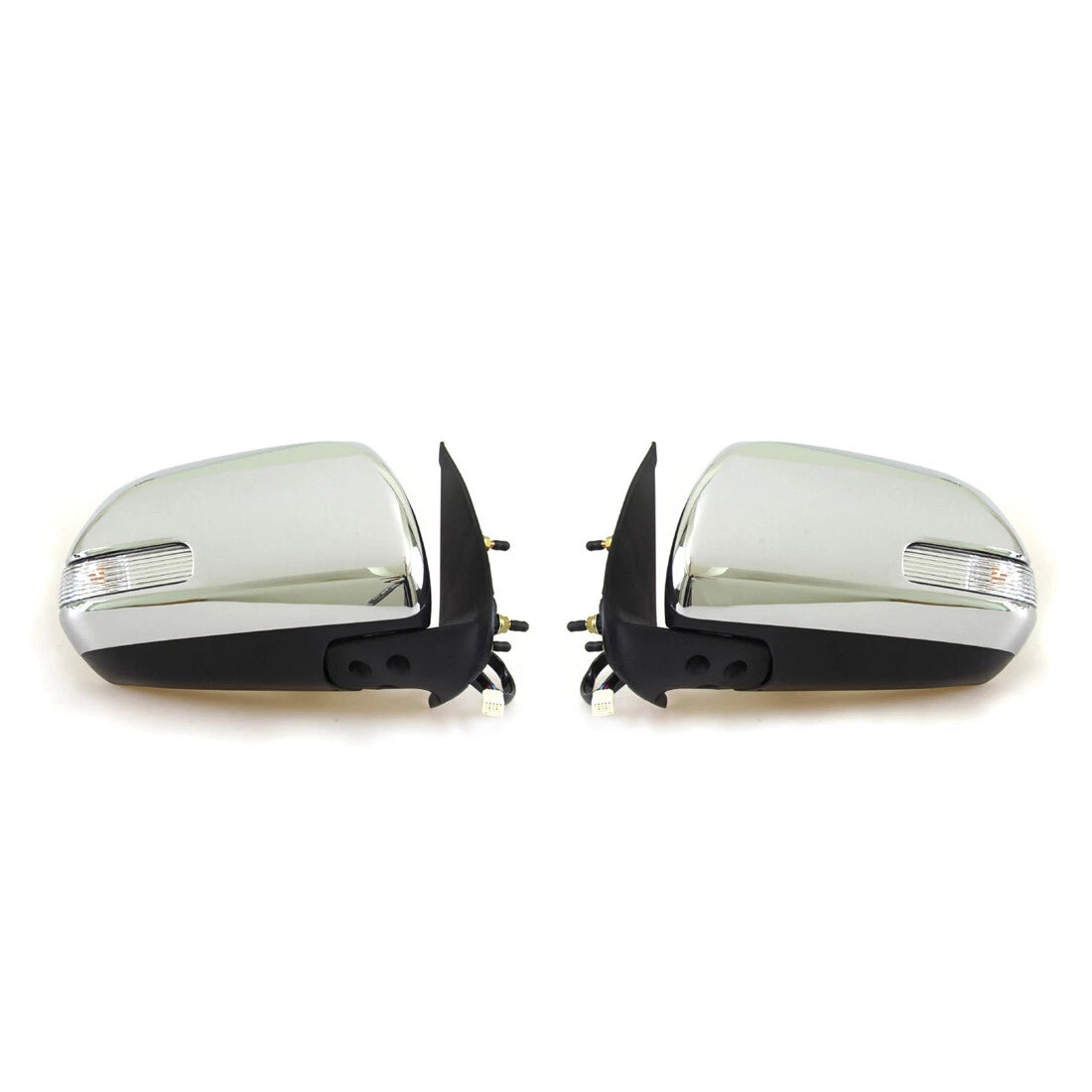 Chrome Electric LED Door Wing Mirror for Toyota Hilux MK7 SR5 Hilux