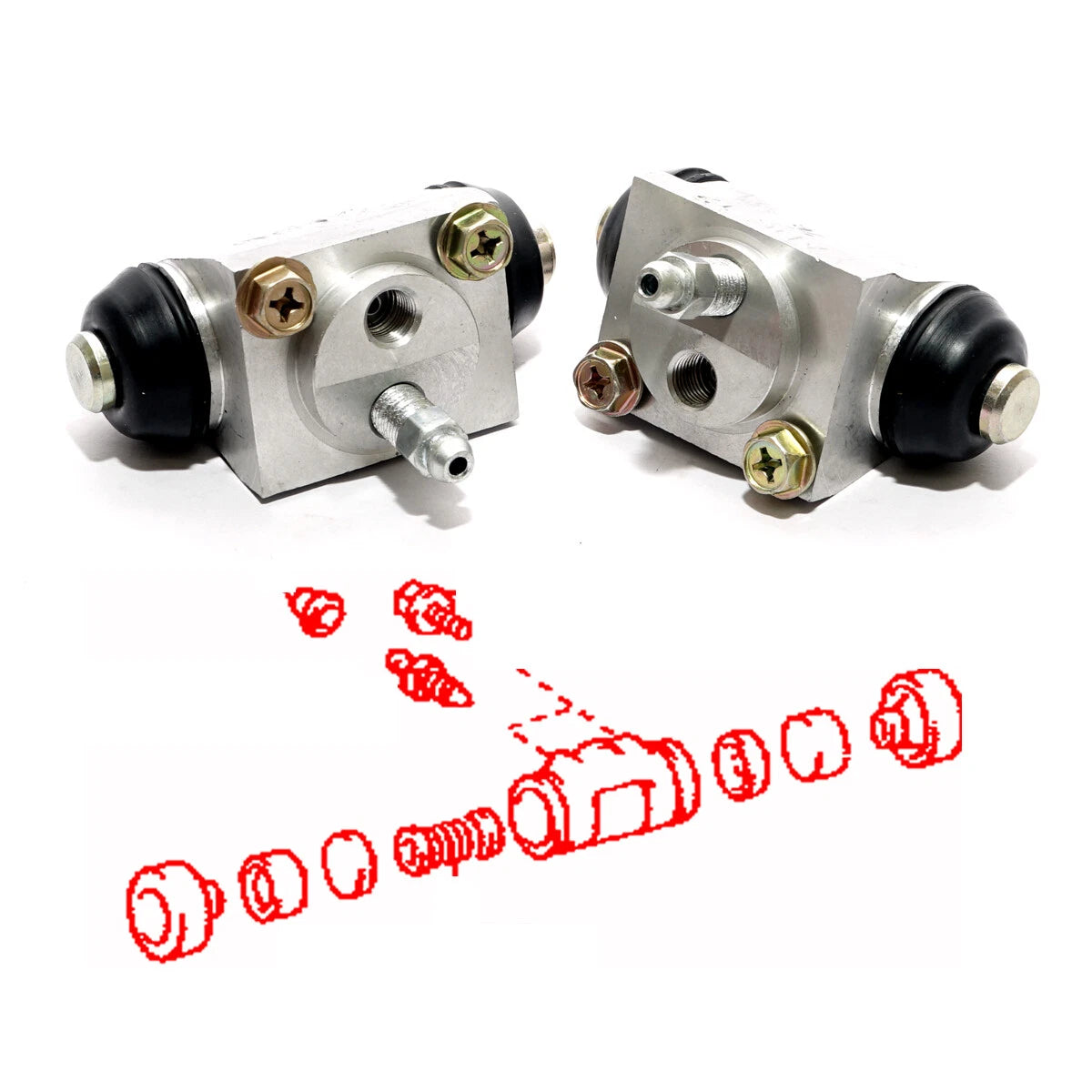 Rear Wheel Brake Cylinder for Toyota 2015-2023