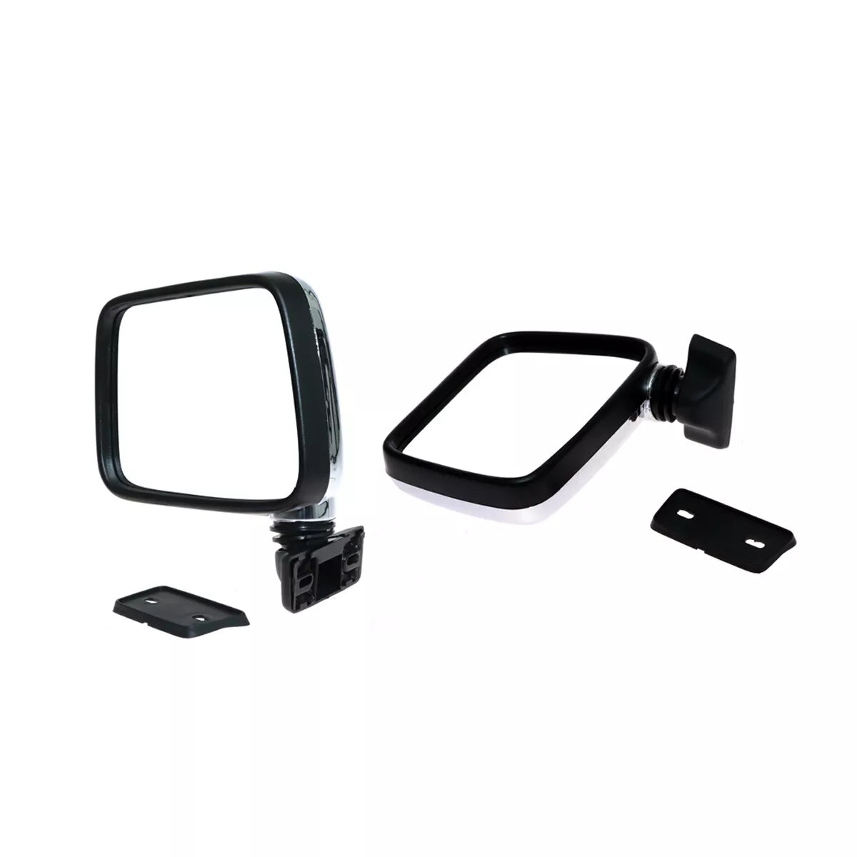 Chrome Side Door Mirror Set for Isuzu Faster 2nd Gen Bedford KB 1972-1988
