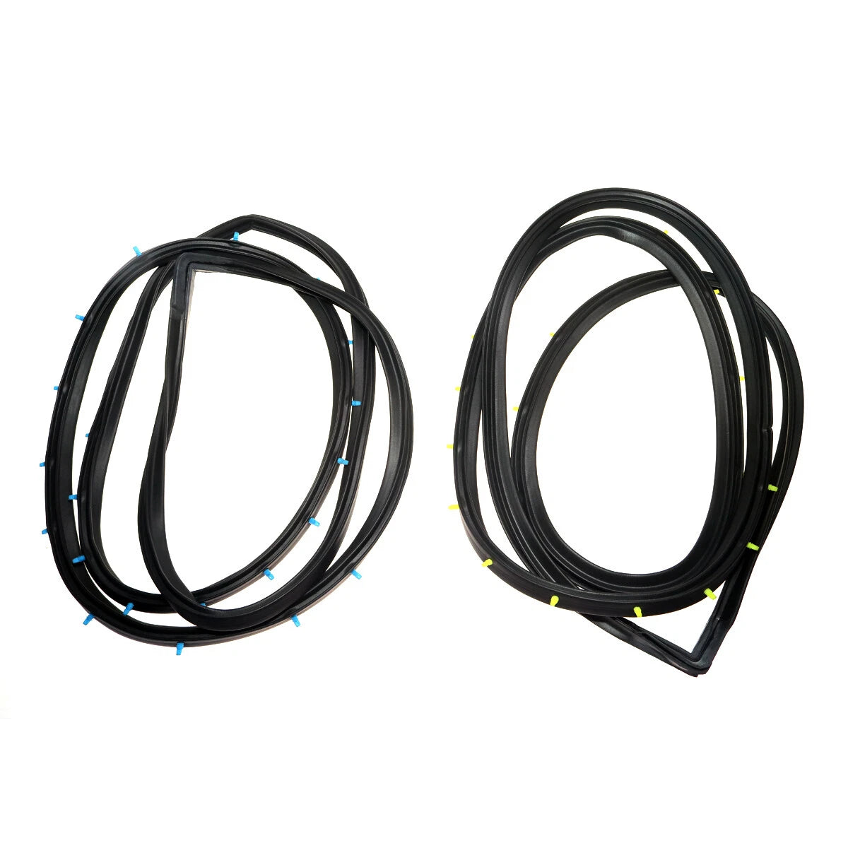 Rear Door Weatherstrip Set for Toyota Corona Mark II 2000 X10 RX12 Sedan 1972-1976