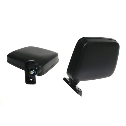 Door Mirror x2 Black for Nissan Datsun 120Y 520 521 620 720 B310 Ute