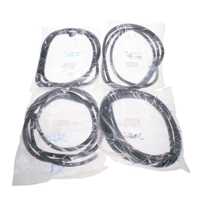 Door Weatherstrip Set for Honda Fit Jazz GD1 GD3 GD4 Hatchback 2004-2006