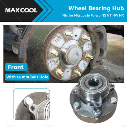 1 x Front Wheel Bearing Hub for Mitsubishi Pajero (2006-2018)