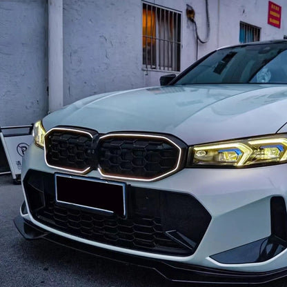 1 x Alveolate Front Kidney Grille LED for BMW 3 Series (2023-2024)