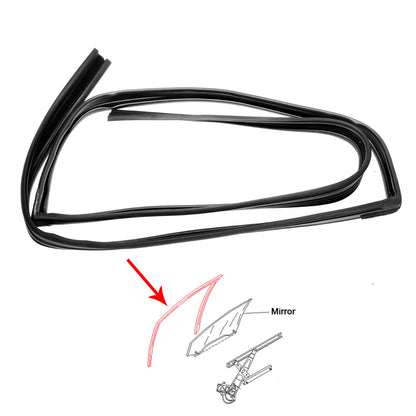 RR Door Glass Run Channel for Toyota Corolla Sprinter Carib 1995-2002