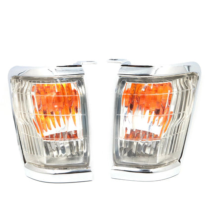 Chrome Indicator Corner Lights for Toyota Hilux 6th Gen 1997-2001
