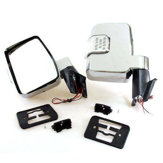 Chrome Door Mirror for Toyota Land Cruiser FJ60 FJ62 HZJ75 1980-1990