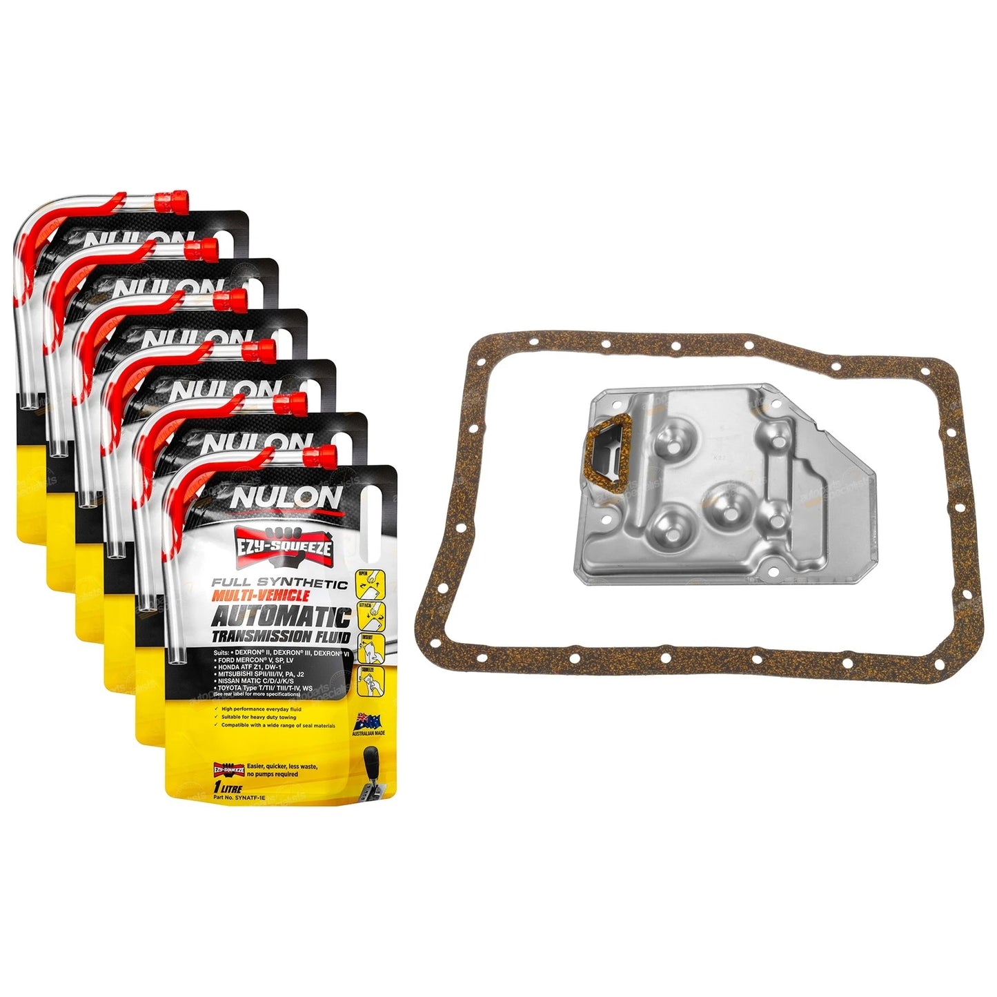 Auto Transmission Filter Kit + Fluid for Toyota FZJ80 HDJ80 HDJ81 HZJ80 (1990-1997)