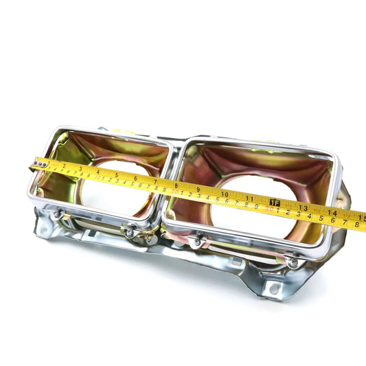 Headlight Light  Housing Set for Nissan Datsun Ute 720 1980-1986