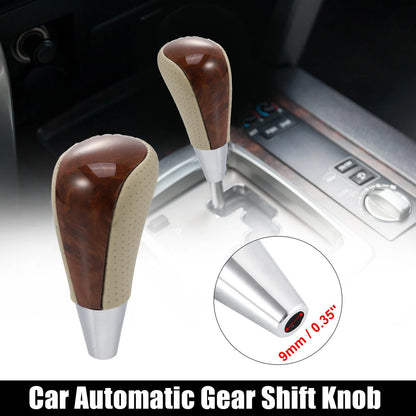 Automatic Gear Shift Knob for Toyota RAV4 Camry Corolla Beige Brown