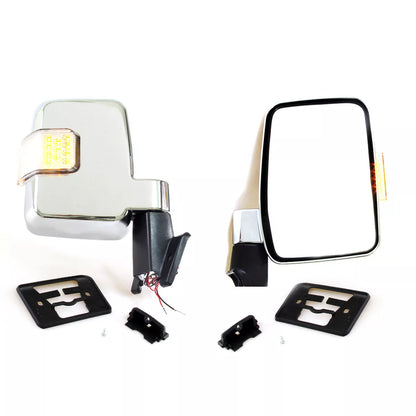 Chrome Door Mirror for Toyota Land Cruiser FJ60 FJ62 HZJ75 1980-1990