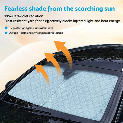 6 Layer WindScreen Sun Shade for Volkswagen Amarok (2022-2025) UV Protection