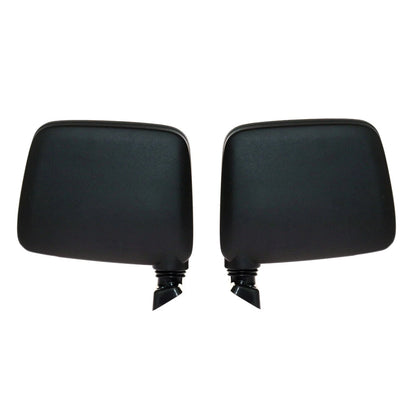 Door Mirror x2 Black for Nissan Datsun 120Y 520 521 620 720 B310 Ute