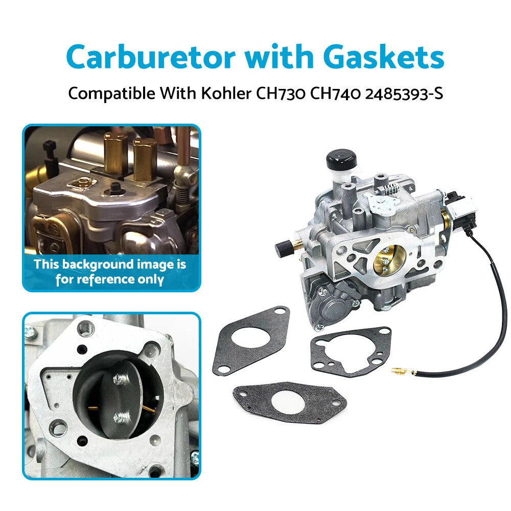 Carburetor with Gaskets for Kohler CH730 CH740 (2004-2023)