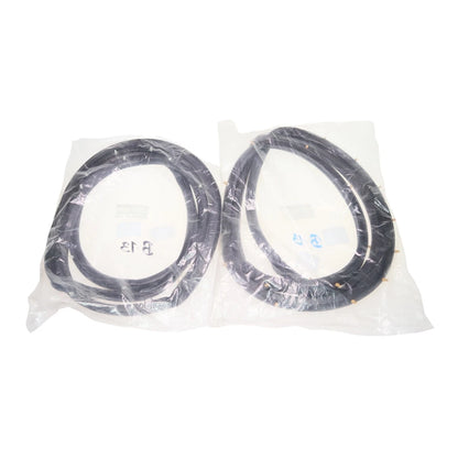 Rear Door Weatherstrip Seal for Datsun Nissan Sentra Sunny B13 Sedan 1990-1994