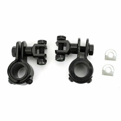 1"~1-1/4" Motorcycle Highway Crash Bar Footrest Mount for Dyna, Road Glide (2006-2023)