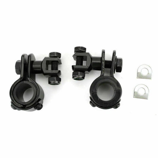 1"~1-1/4" Motorcycle Highway Crash Bar Footrest Mount for Dyna, Road Glide (2006-2023)