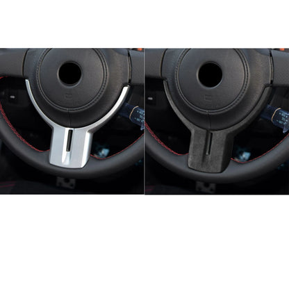 1 x Black Leather Steering Wheel Cover for Subaru BRZ, Toyota GT86 (2012-2020)