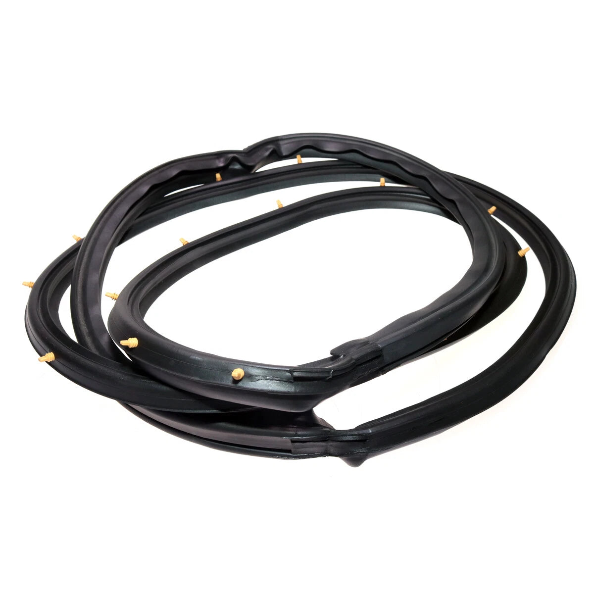 Rear Door Weatherstrip Set for Nissan Datsun Sunny Sentra B12 Sedan 1987-1990
