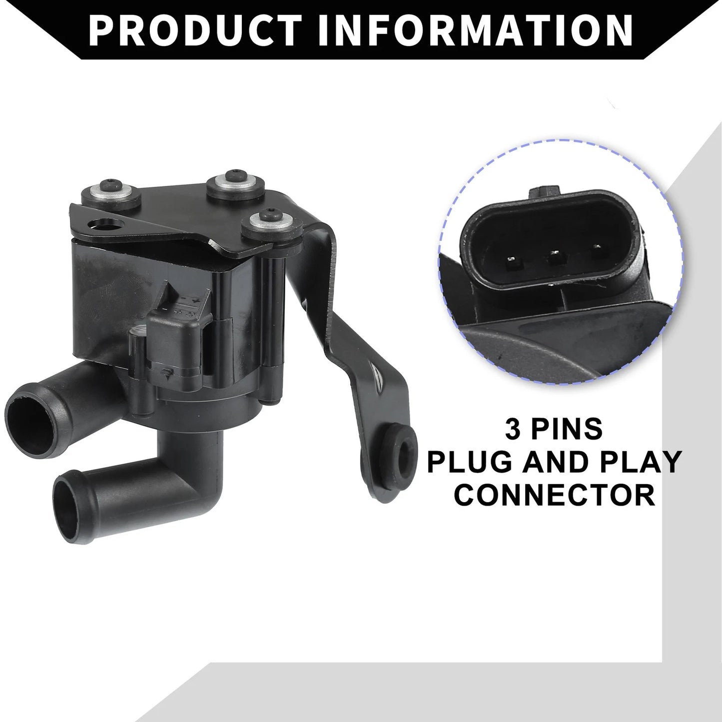 Auxiliary Water Pump for BMW F02 F04 F07 2009-2013 (2 x No. 64119183714)