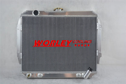 All Aluminum Radiator + Fan for Mitsubishi Pajero (2000-2006)